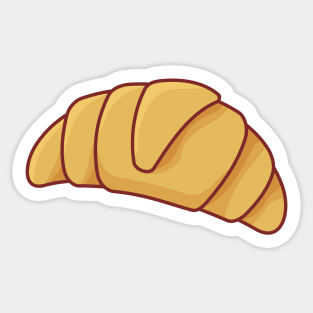 Croissant Icon Sticker